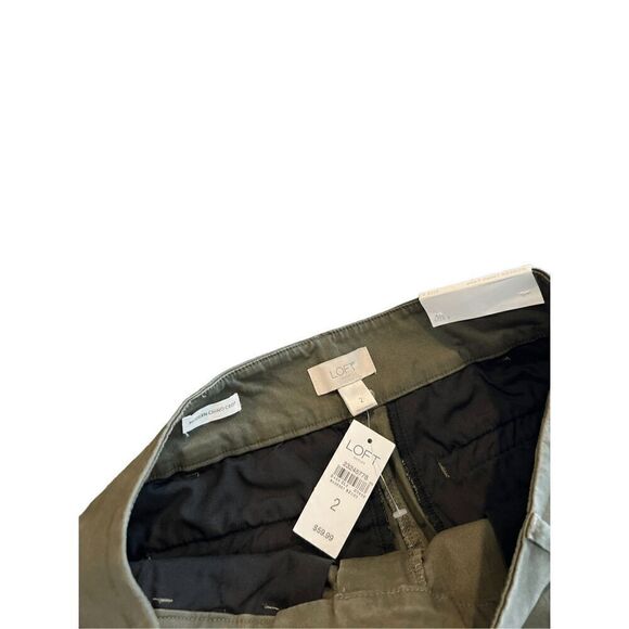 LOFT MODERN CHINO CROP PANTS SIZE 2 - Picture 9 of 9